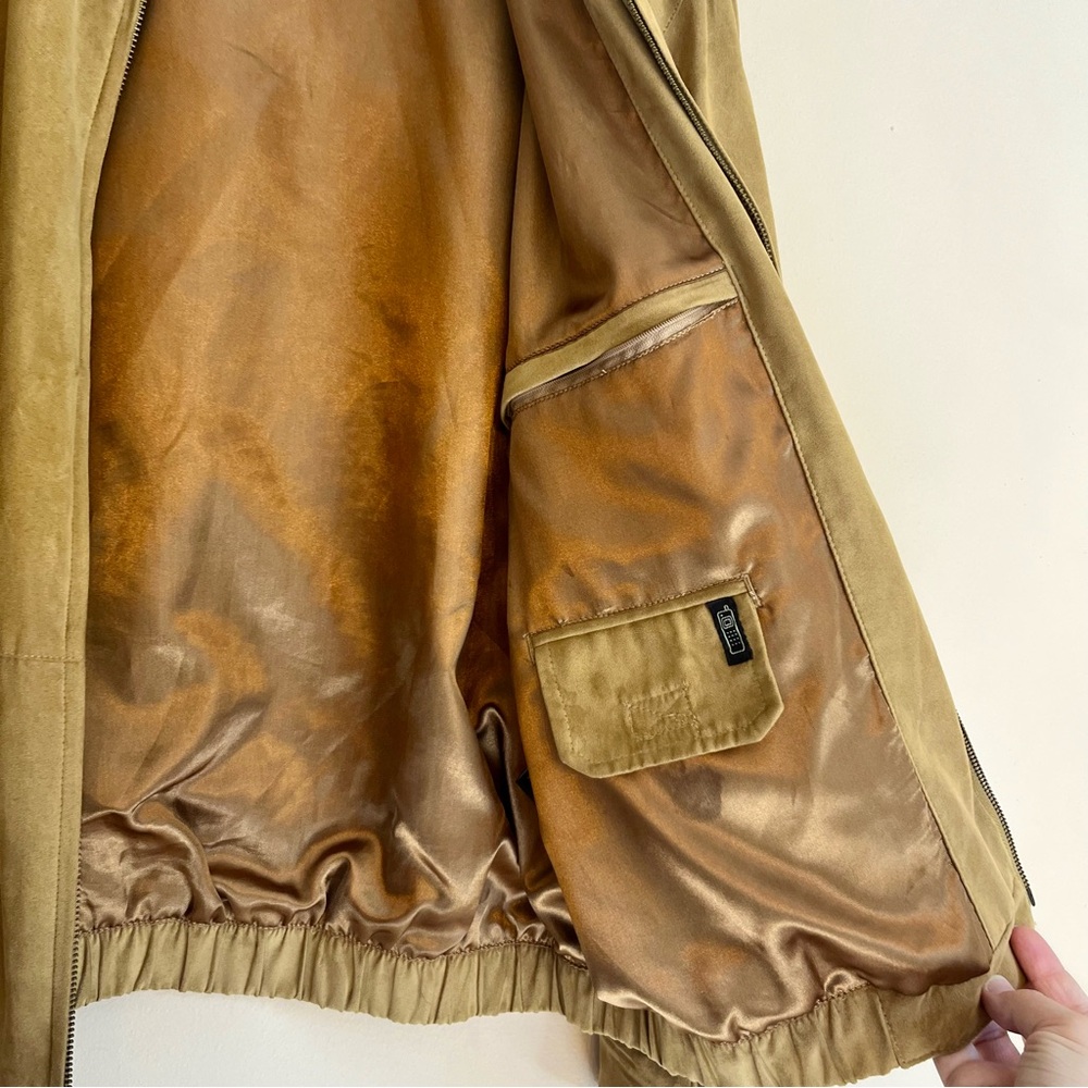 Weatherproof Men's Chore Jacket, Faux Suede, Tan, Size XL, Vintage style - Picture 10 of 12